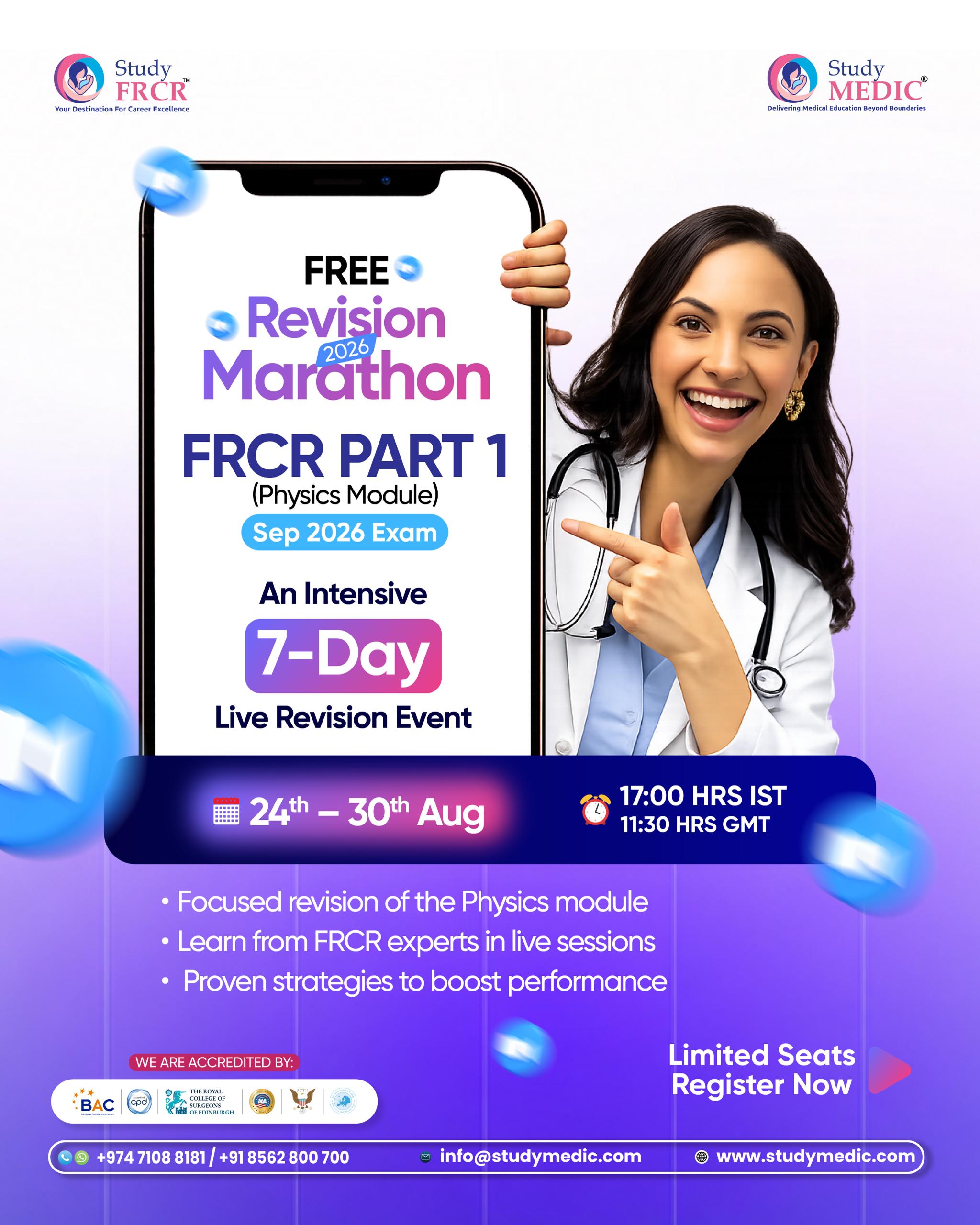 MRCOG Part 1 PowerPrep Session June 2026 flyer